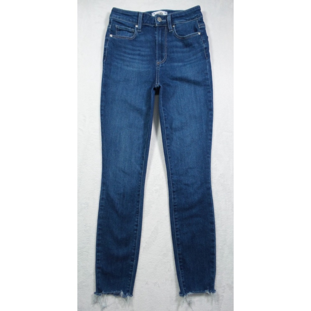 Paige Jeans Womens Size 26 Blue Denim Margot Ankle Ultra High Rise Skinny
